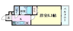 エスリード京橋ステーションプラザの物件間取画像